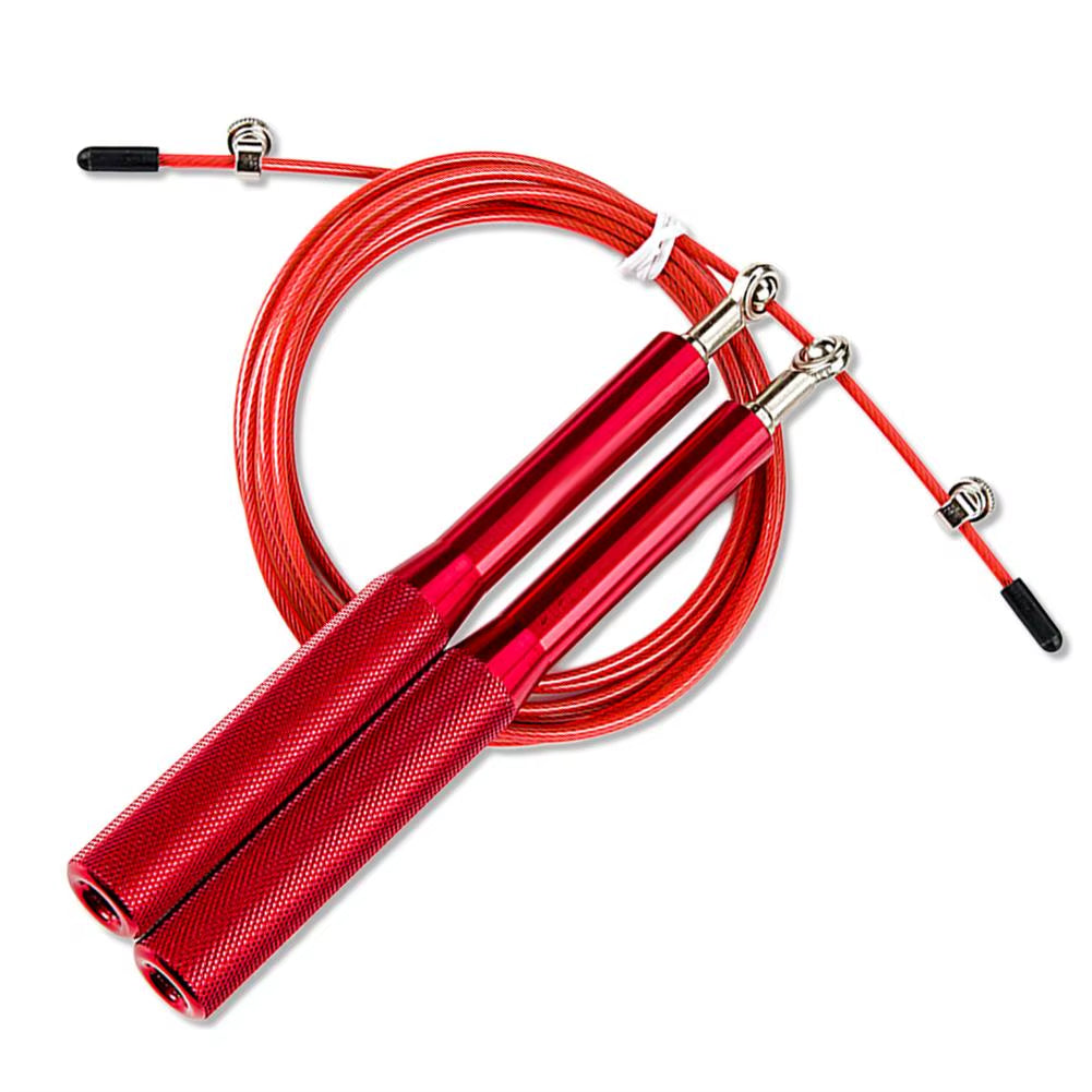 Fitness Jump Rope Wire Rope Bearing Aluminum Alloy Handle Cable Fitness Equipment Weight Loss Equipment Training Fitness Equipme