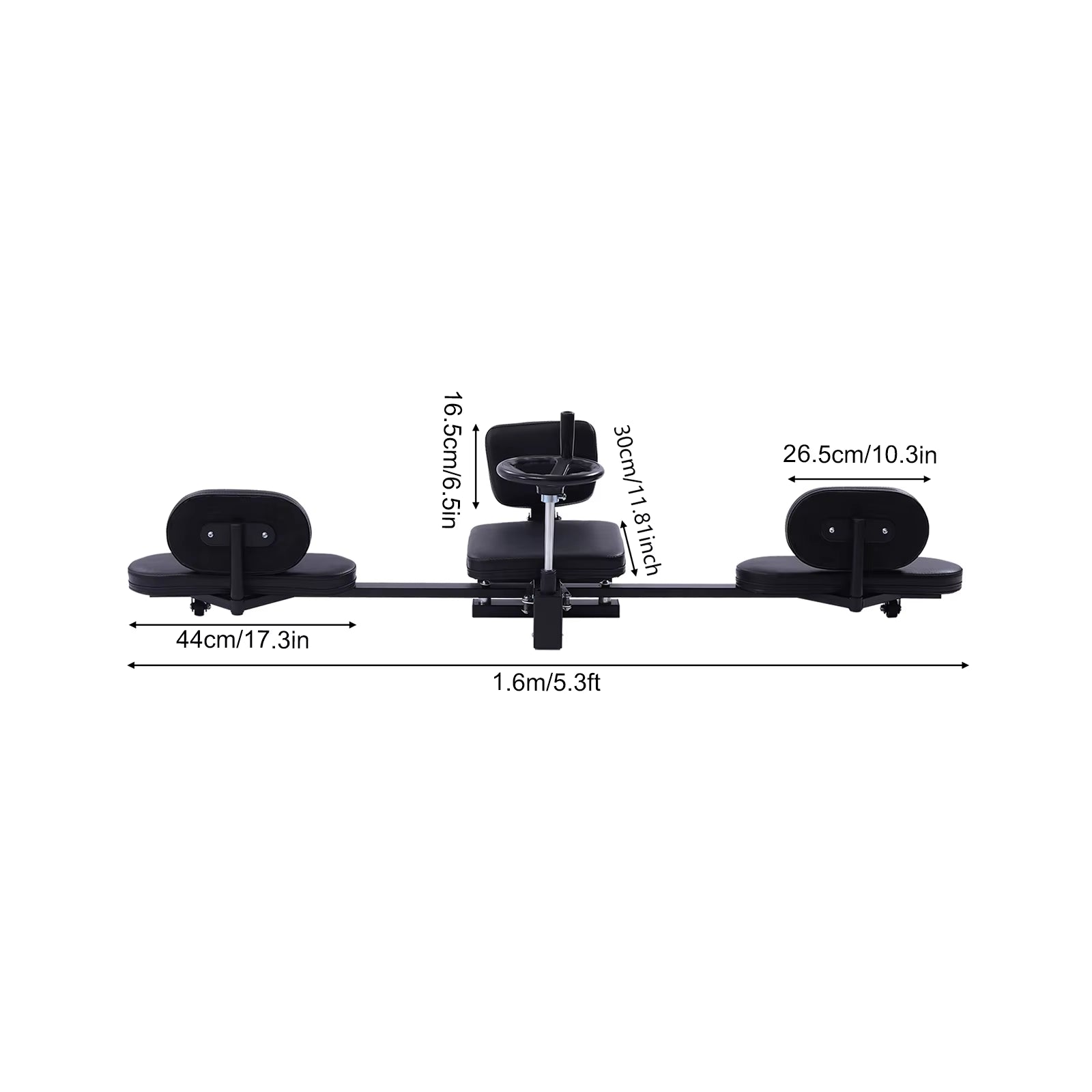 Leg Stretcher Fitness Training Equipment Sports Flexibility Stretching Machine 3 Bar 100KG for Ballet Yoga Home Gym Exercise