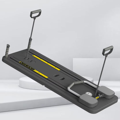 Multifunctional Fitness Board Exercise Machine Non Slip Abdominal Board with Timer Workout Board Foldable Home Gym Equipment