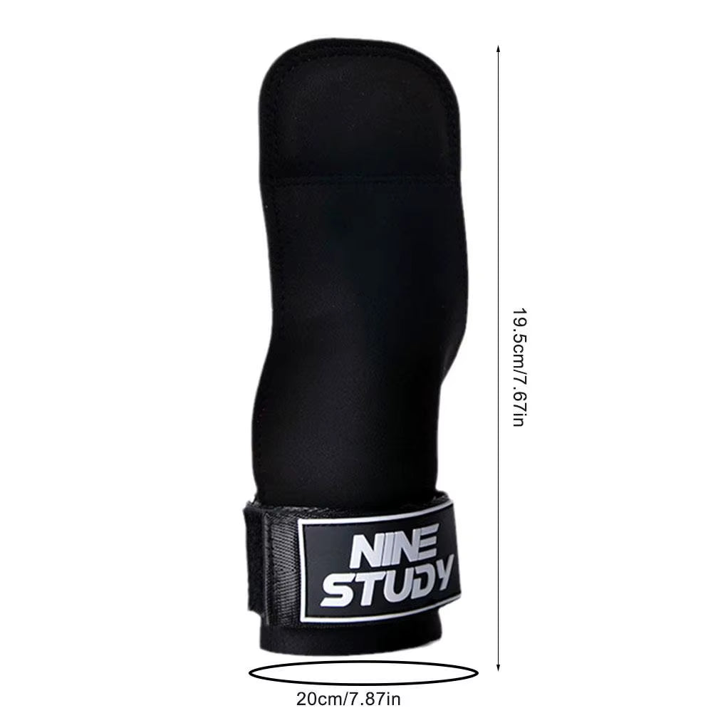 Wrist Straps for Weightlifting Leather Anti-Slip Comfortable Grip Support Bench Press Pull-Up Fitness Wrist Protector