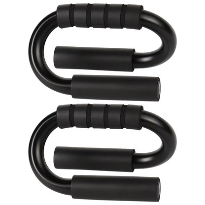 S Shape Push up Stand Trainers Foam Handles Chest Fitness Equipment Home Fitness Chest Training Equipment