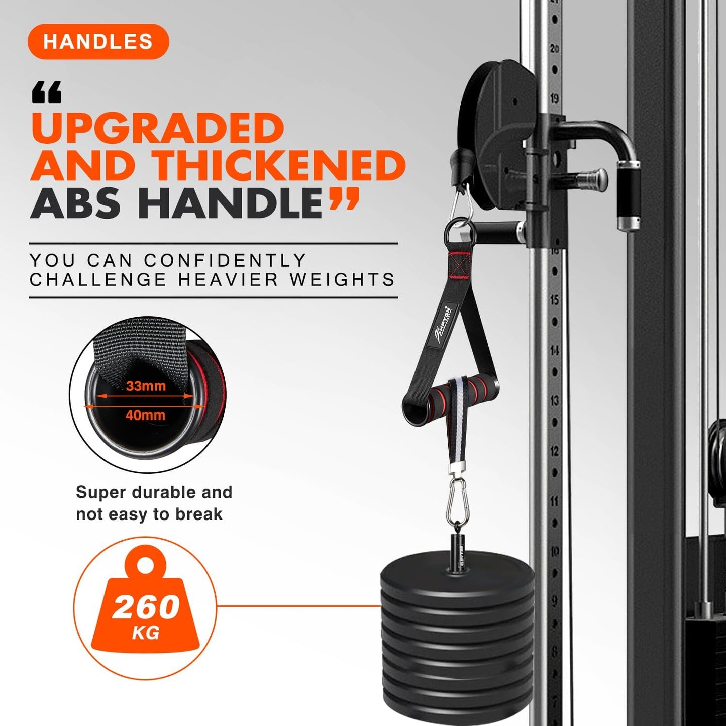 HPYGN Exercise Handle, Replacement Fitness Equipment for Pilates, Yoga, Strength