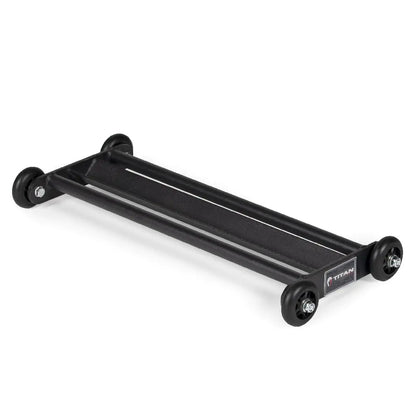Titan Fitness Glute Hamstring Ab Glider Leg and Ab Roller for Home Gym Fitness Lower Body Workout Equipment