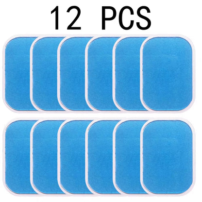 50 Pcs (25 Packs) Abdominal Muscle Hip Paste Gel Tablets Hydrogel Conductive Electrode Tablets Hip Gel Paste Patch