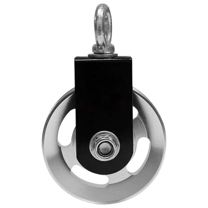 Fitness Cable Pulley Pulley Wheel Aluminum Alloy Weight Lifting Pulley Heavy Duty DIY Fitness Equipment for Home Gym Workout