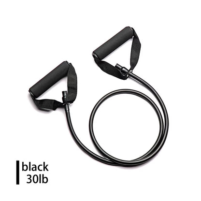 5 Levels Resistance Bands with Handles Training Exercise Tube Band Pull Rope Fitness Elastic Bands Workouts Strength Equipment