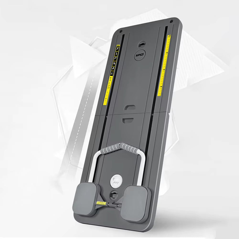 Multifunctional Fitness Board Exercise Machine Non Slip Abdominal Board with Timer Workout Board Foldable Home Gym Equipment