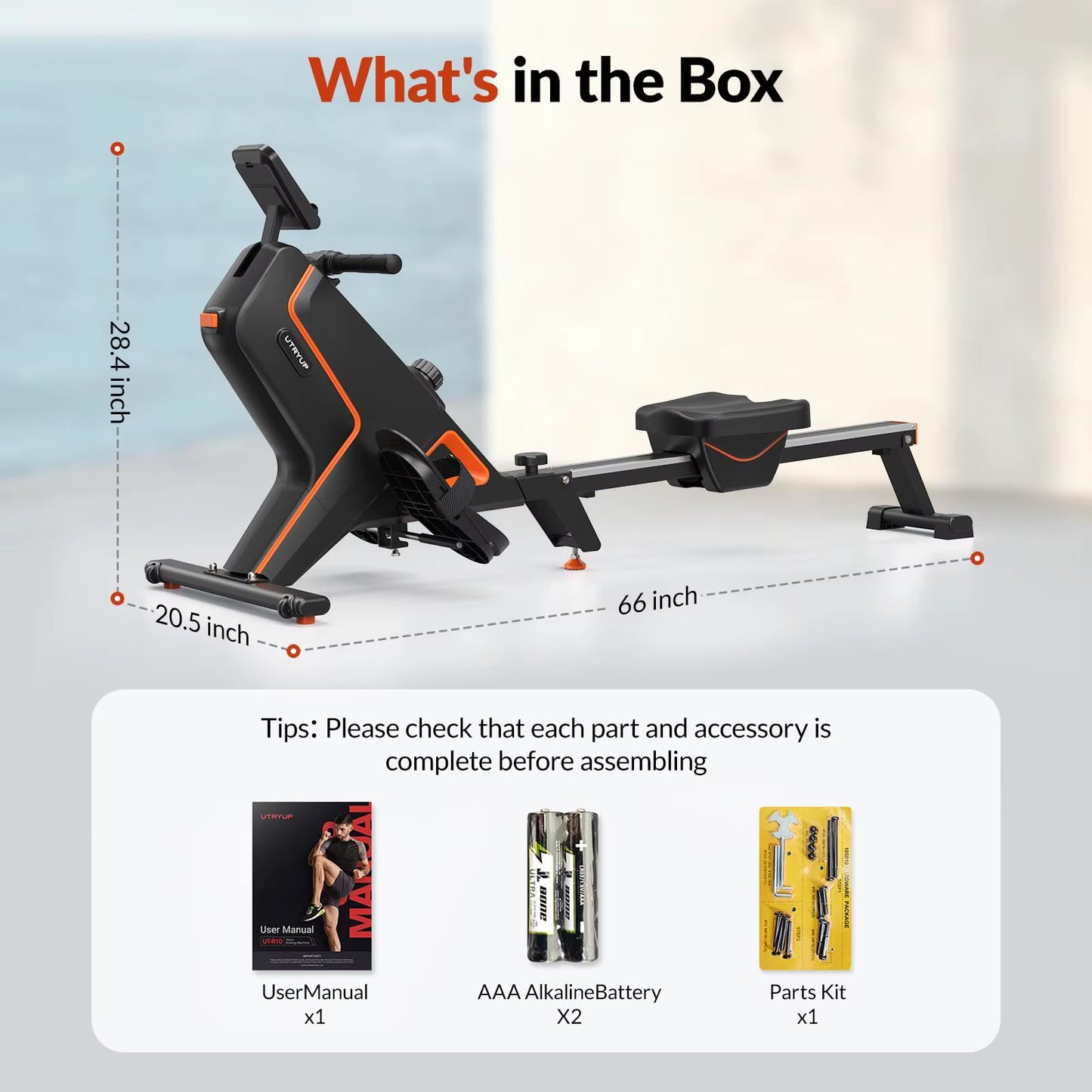Magnetic Rowing Machines R05 Water Rower R10 16 Levels Quiet Resistance Foldable Compact Rowing Machine Home Gym Fitness