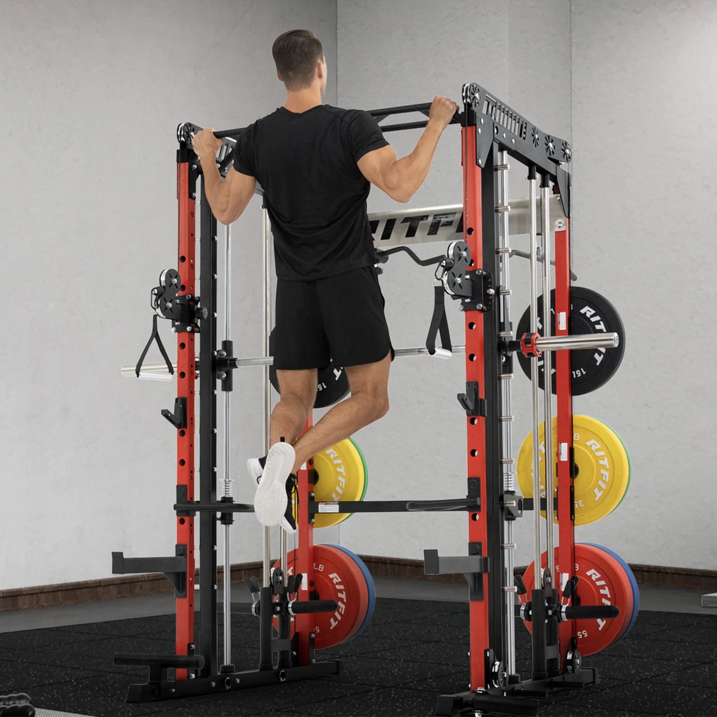 M1 PRO Smith Machine Home Gym Package Comprehensive All-In-One Workout System