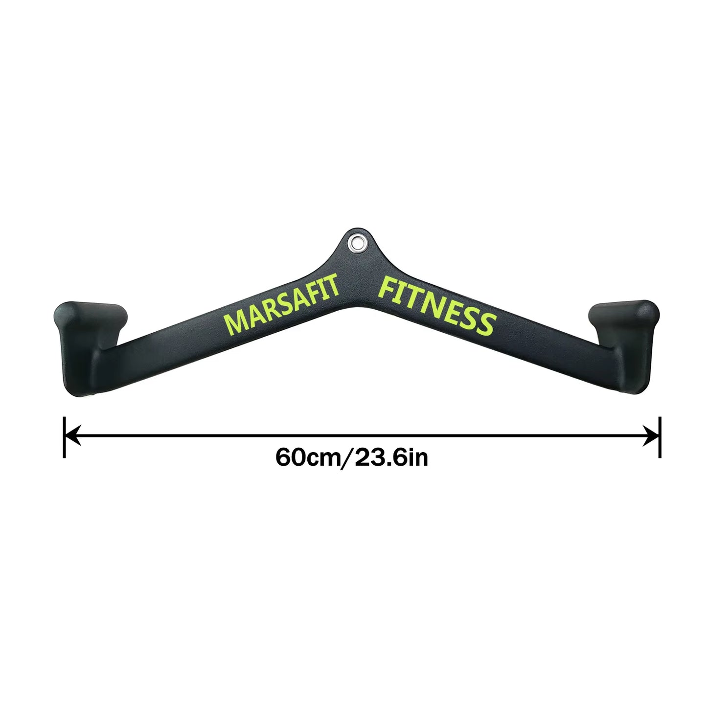 Home Gym Fitness Rowing T-Bar V-Bar Pulley Cable Machine Attachments Bicep Curl Tricep Lat Pulldown Bar Back Strength Training