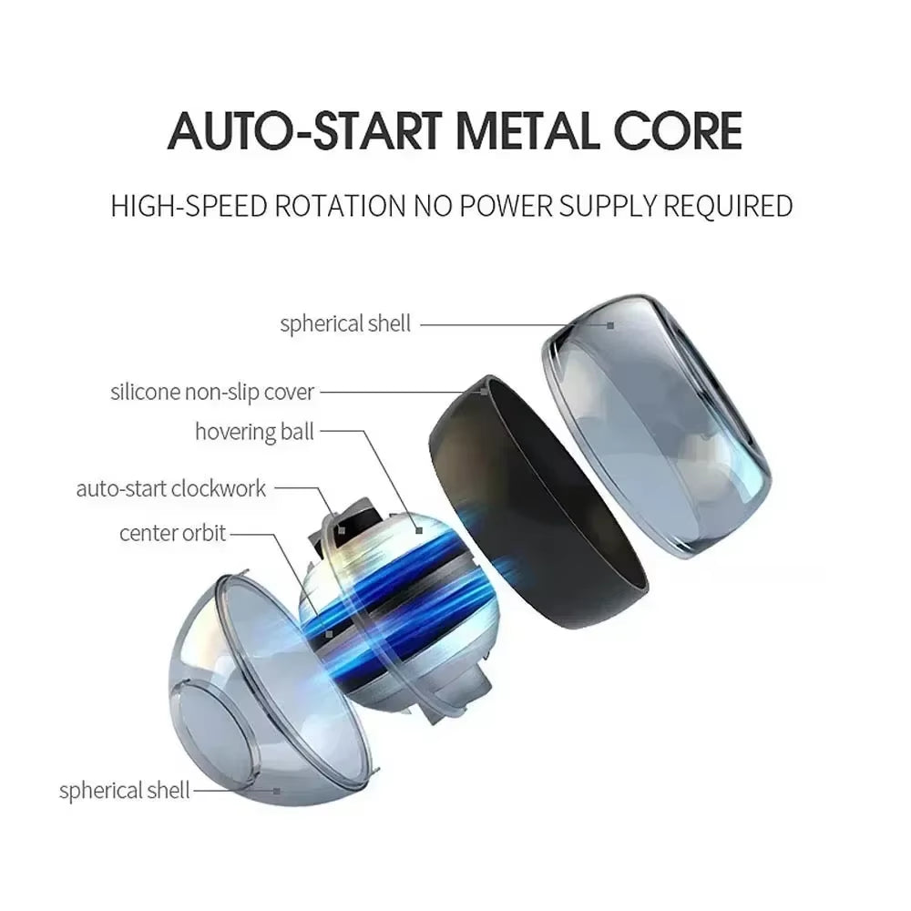 Wrist Ball Self-Starting Gyroscope Gyro Power Hand Ball Muscle Relax Arm Wrist Force Trainer Fitness Sport Equipment Strength