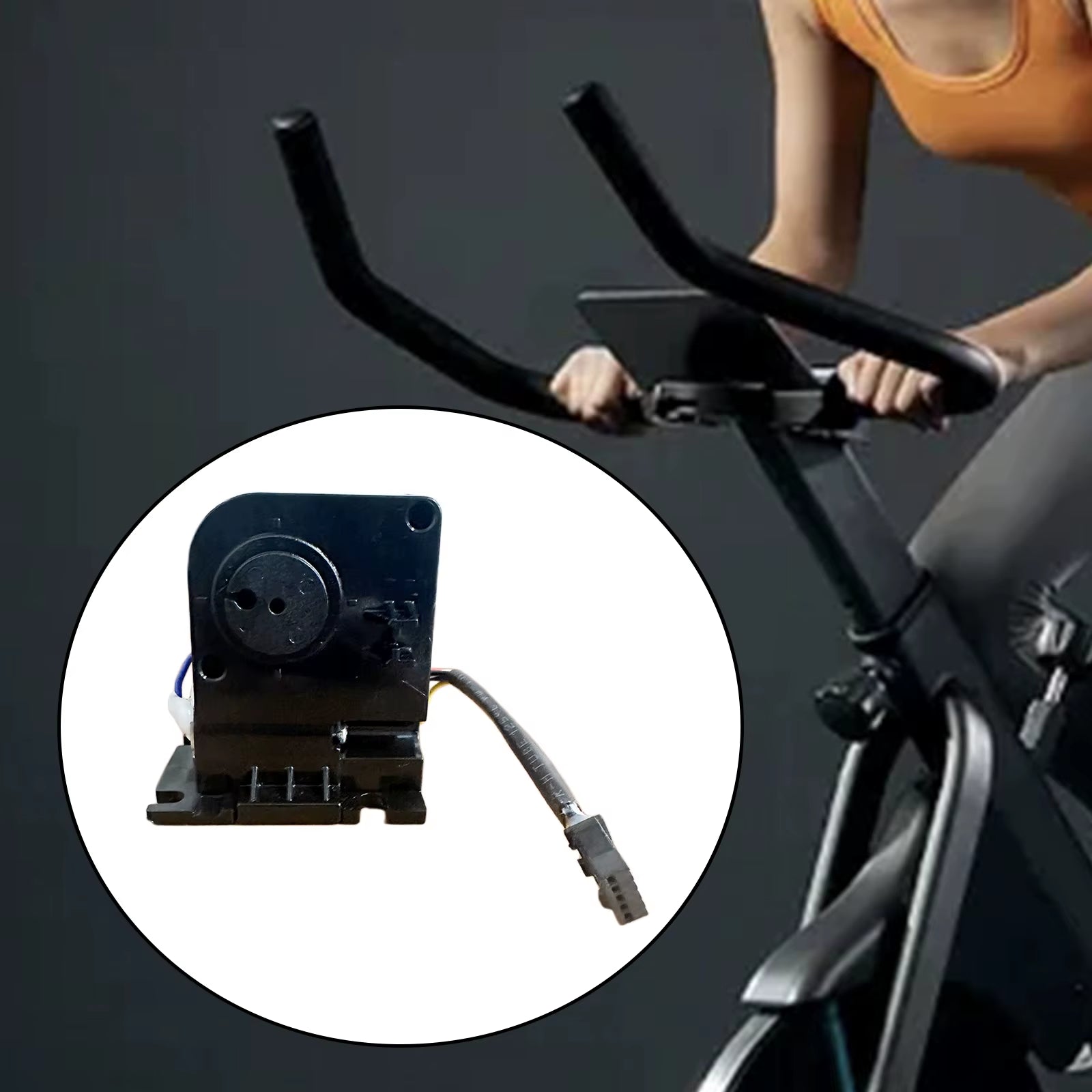 Portable Fitness Resistance Tension Motor Rowing Machine Brake Tensioner,Repairing Exercise Bikes Equipment Accessories Replace