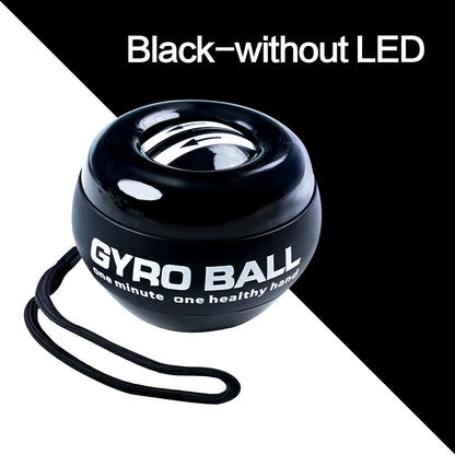 Power Ball Wrist Trainer Ball Wrist Strengthener Gyro Self-Starting Forearm Trainer Gyro Ball for Strengthening Muscles